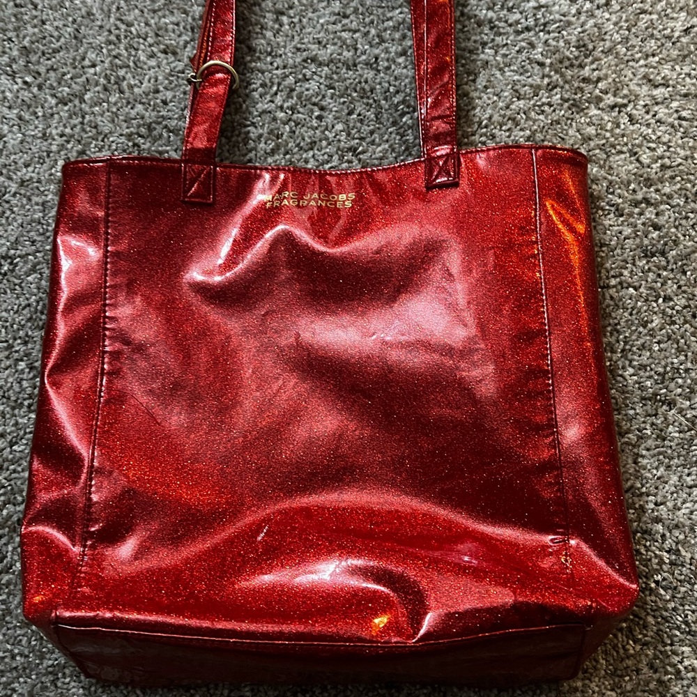 Marc Jacobs Shimmering Red Tote
